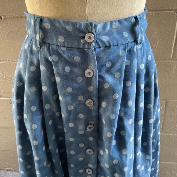 Unique home sewn button front maxi skirt - Picture 5 of 7